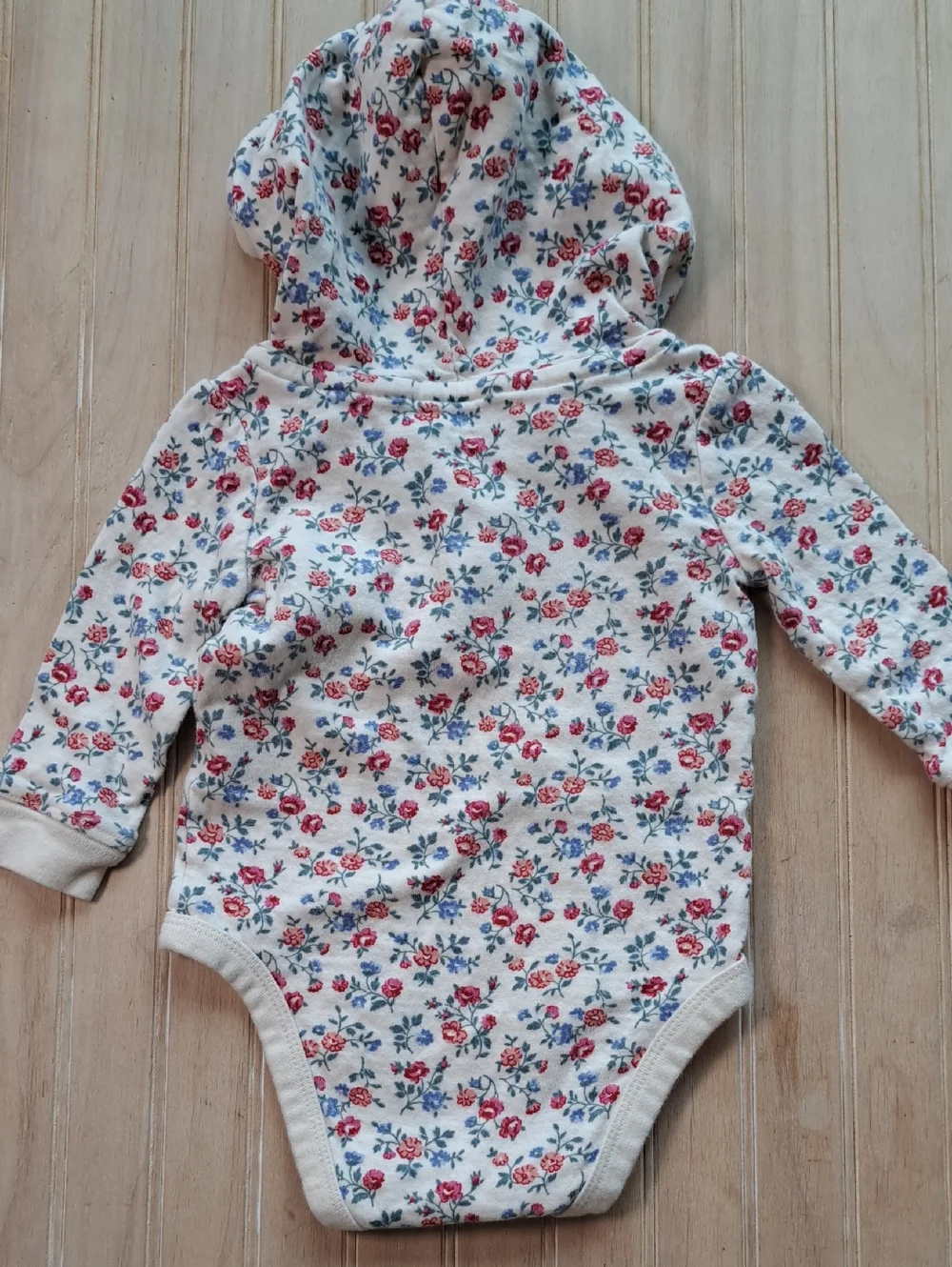 Carter’s OshKosh Floral Bunny Cottagecore 100% Cotton 2-Piece Bodysuit Set